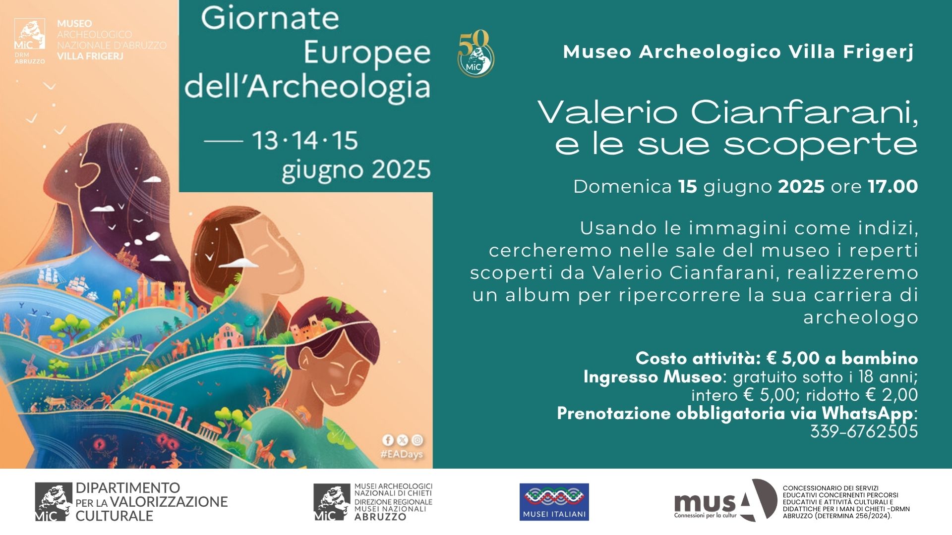 GEA 2025 - Museo archeologico nazionale Villa Frigerj Chieti